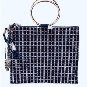 Sadia Clutch, Navy